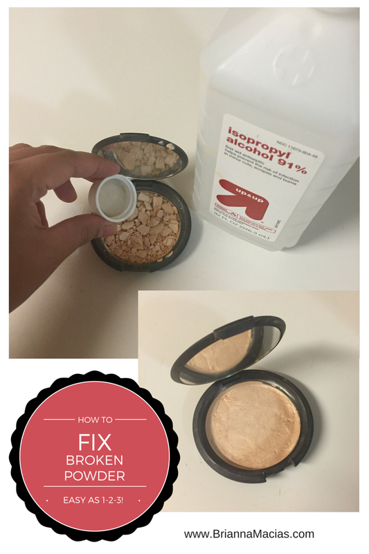 How to fix broken powder